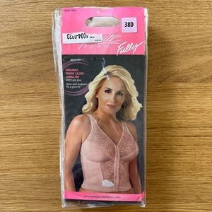 Exquisite Form Fully Original Front Close Longline Posture Bra  38 D